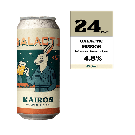 24 pack 473cc Mayorista Galactic Mission (Golden) - Kairos Brewing