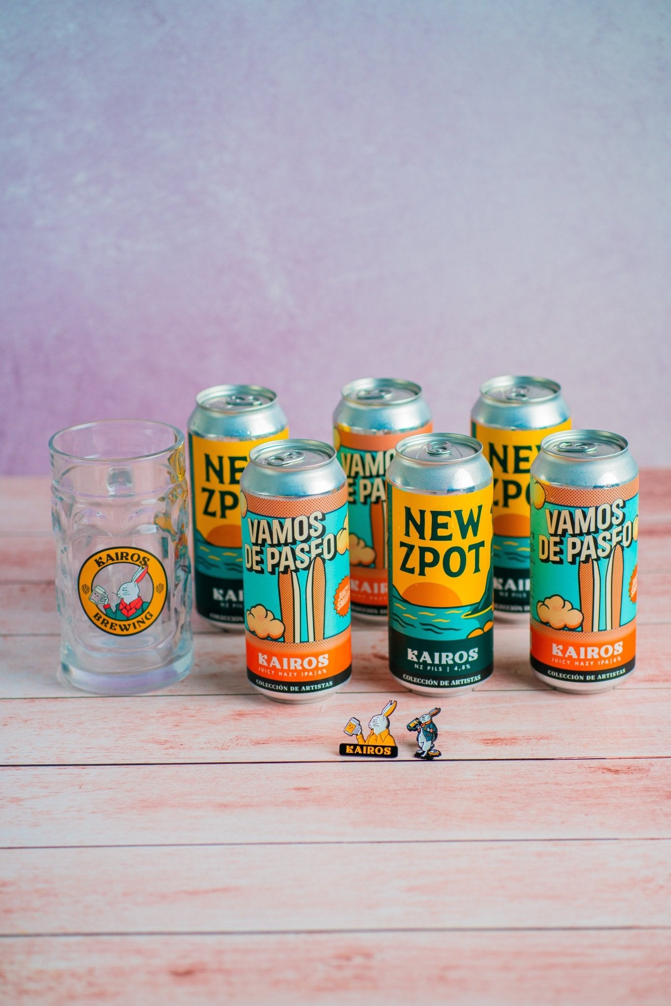 Suscripción 6 Pack colección de artista - Kairos Brewing